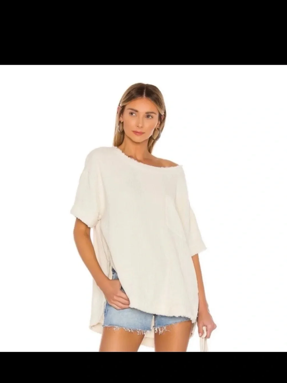 We the Free Palo Alto Tee Free People size L